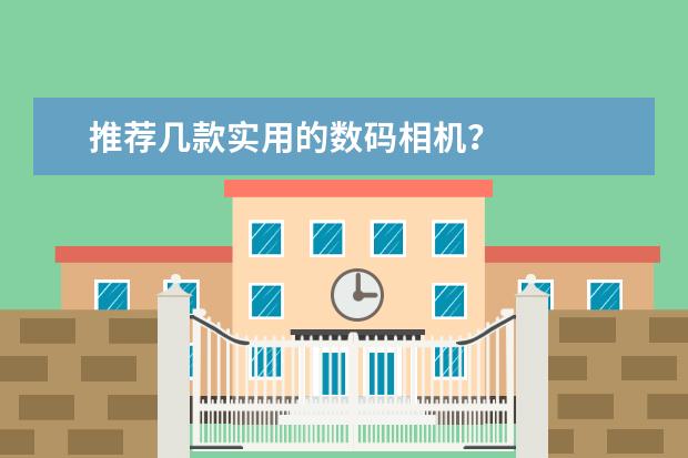 推荐几款实用的数码相机?