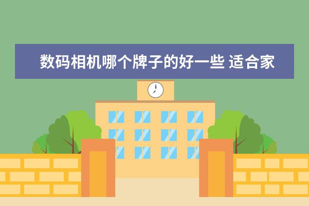 数码相机哪个牌子的好一些 适合家用？