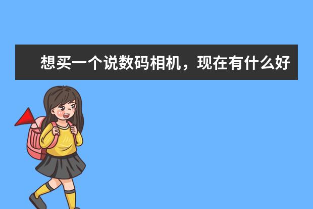想买一个说数码相机，现在有什么好推荐的