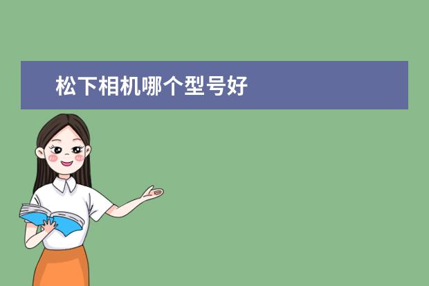 松下相机哪个型号好