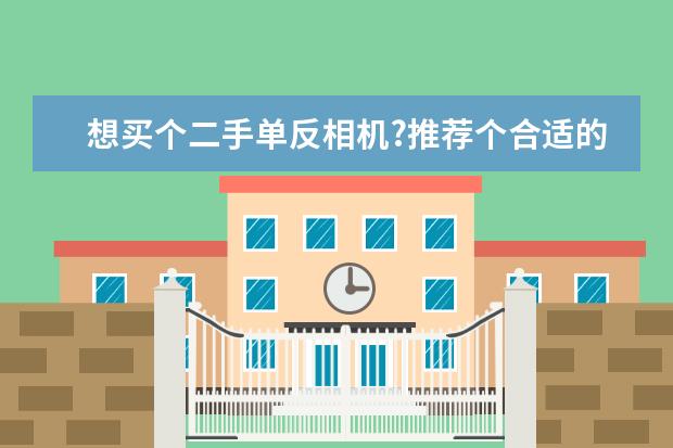 想买个二手单反相机?推荐个合适的吧?高端的买不起 低端的不想要