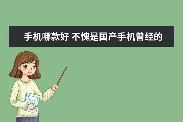 手机哪款好 不愧是国产手机曾经的一哥
