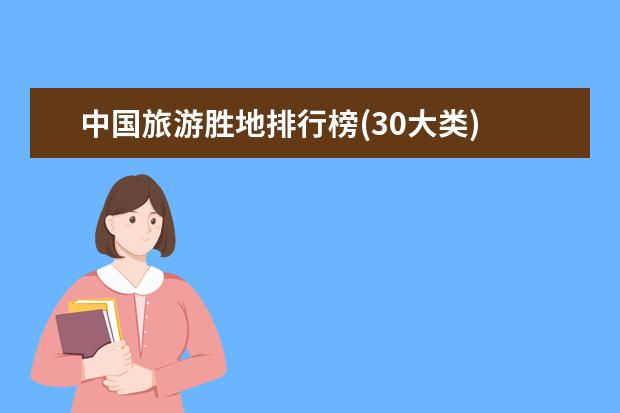中国旅游胜地排行榜(30大类) 世界最权威的十大皇宫御苑排行榜