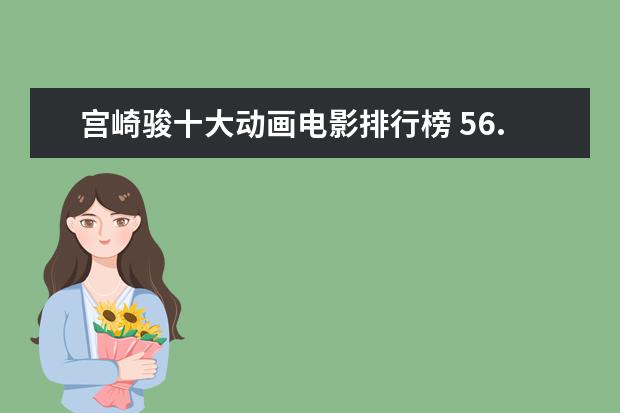 宫崎骏十大动画电影排行榜 56.83亿夺冠(附完整榜单)