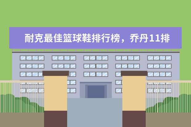 耐克最佳篮球鞋排行榜，乔丹11排第五，第一真难让人猜到 迷彩裤十大品牌排行榜推荐