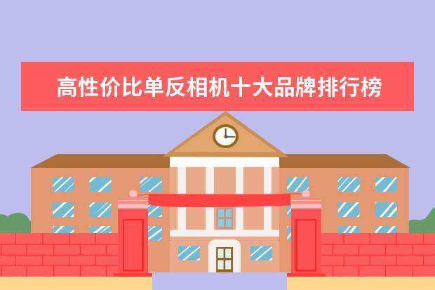 高性价比单反相机十大品牌排行榜 相机防抖稳定辅助工具：独脚架