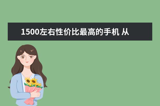 1500左右性价比最高的手机 从购机补贴到景区门票打折，国产手机缘何承载更多情感