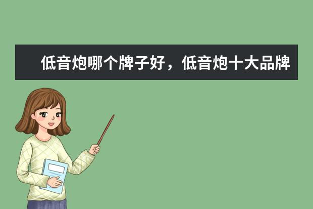 低音炮哪个牌子好，低音炮十大品牌排行榜 全球十大平板电脑排行榜，你的平板电脑上榜了吗