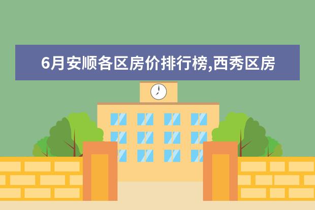 6月安顺各区房价排行榜,西秀区房价单价四千 世界十大著名甜点排行榜，最后1款便宜又好吃(错过可惜)