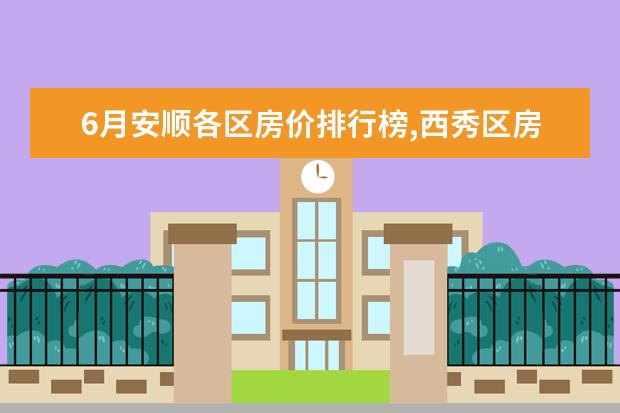 6月安顺各区房价排行榜,西秀区房价单价四千 全球十大顶级饼干排行榜：第九有钱难买，第一皇室御用