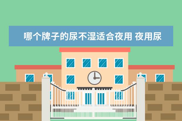 哪个牌子的尿不湿适合夜用 夜用尿不湿什么牌子好