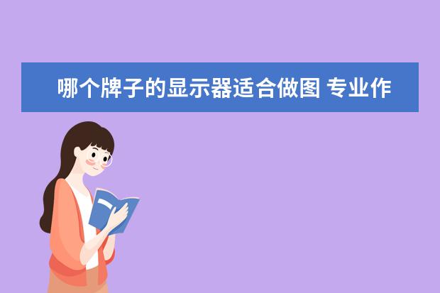 哪个牌子的显示器适合做图 专业作图用什么显示器?