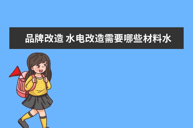 品牌改造 水电改造需要哪些材料水电材料什么牌子好