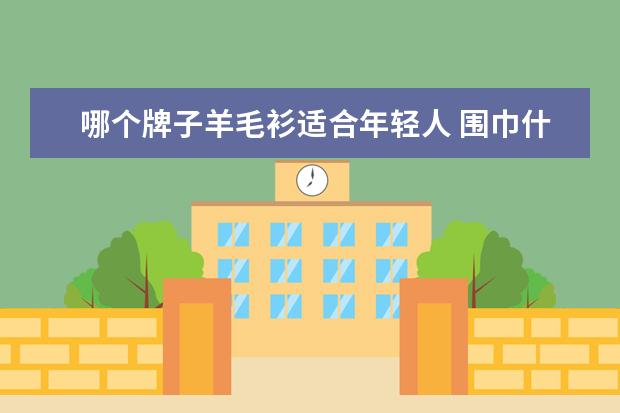 哪个牌子羊毛衫适合年轻人 围巾什么品牌好