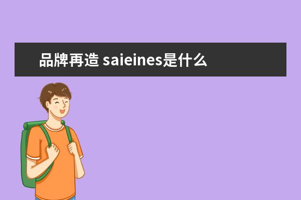 品牌再造 saieines是什么牌子的油烟机