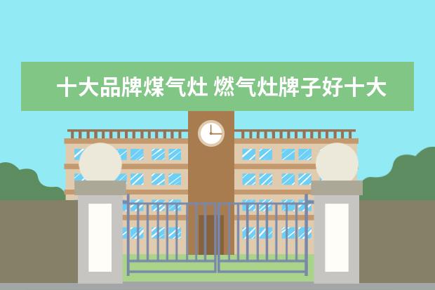 十大品牌煤气灶 燃气灶牌子好十大排名