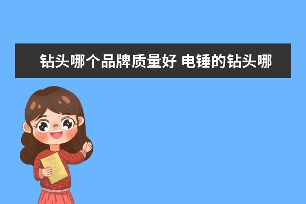 钻头哪个品牌质量好 电锤的钻头哪个牌子的好