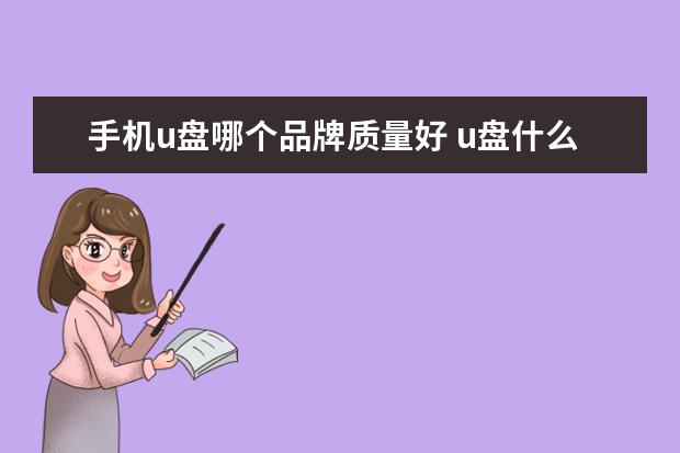 手机u盘哪个品牌质量好 u盘什么牌子最好