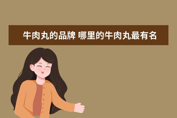 牛肉丸的品牌 哪里的牛肉丸最有名?