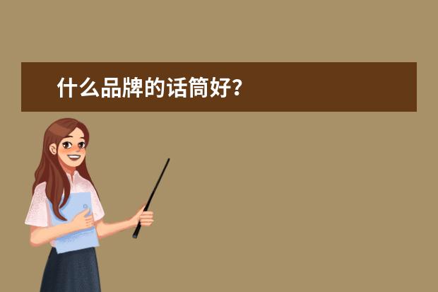 什么品牌的话筒好？