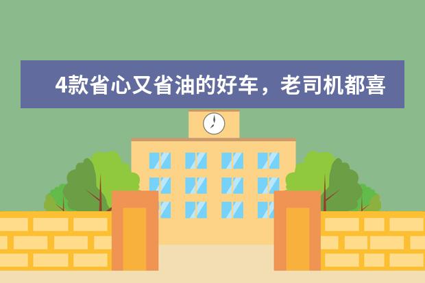 4款省心又省油的好车，老司机都喜欢，只有一款国产车（真正油耗低的国产车）