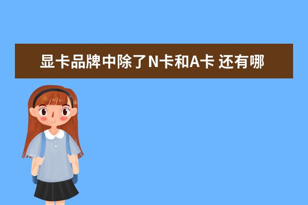 显卡品牌中除了N卡和A卡 还有哪个核心的牌子?