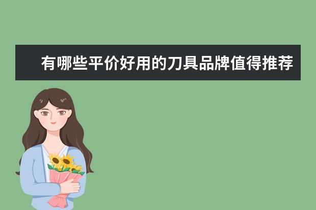 有哪些平价好用的刀具品牌值得推荐？