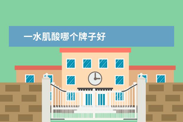 一水肌酸哪个牌子好
