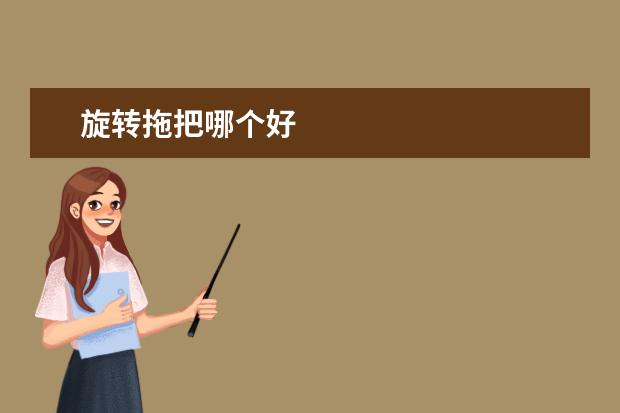 旋转拖把哪个好