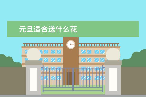 元旦适合送什么花