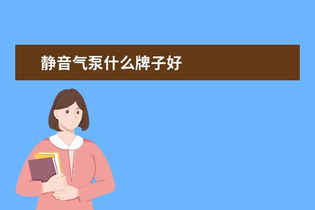 静音气泵什么牌子好