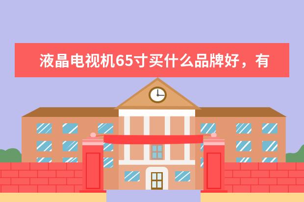液晶电视机65寸买什么品牌好，有介绍的吗？