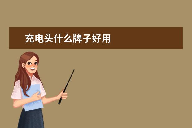 充电头什么牌子好用