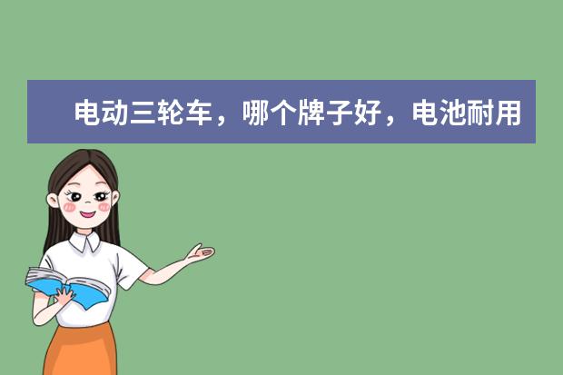 电动三轮车，哪个牌子好，电池耐用，？？？价格？