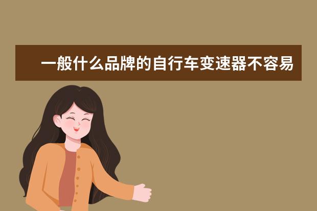 一般什么品牌的自行车变速器不容易出问题