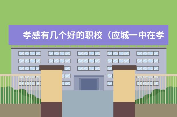 孝感有几个好的职校（应城一中在孝感高考排名第几位?）
